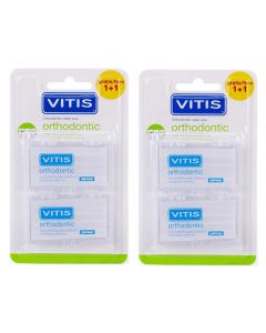 Buy Dentaid Orthodontic wax kit Vitis Orthodonic Wax, 2 packs of 10 strips | Online Pharmacy | https://buy-pharm.com