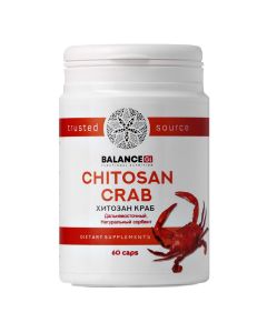 Buy Balance Group Life 'Chitosan - Marine Far Eastern Crab' Detox. For weight loss. Sugar level. Natural sorbent (no additives) 60 cap. 250 mg. BAA | Online Pharmacy | https://buy-pharm.com