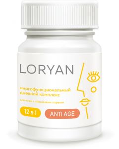 Buy sMultifunctional vitamin day complex for the beauty of skin, hair and nails - LORYAN. Rejuvenation of the body at the cellular level 12 in 1. | Online Pharmacy | https://buy-pharm.com