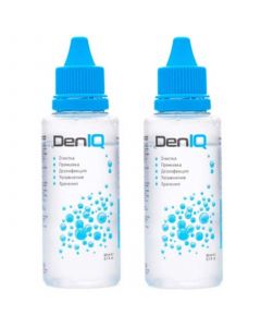 Buy DenIQ Contact lens solution, 60 ml, 2 pieces | Online Pharmacy | https://buy-pharm.com