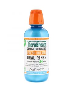 Buy TheraBreath, Fresh Breath Mouthwash, Refreshing Icy Mint Flavor, 16 fl oz (473 ml) | Online Pharmacy | https://buy-pharm.com