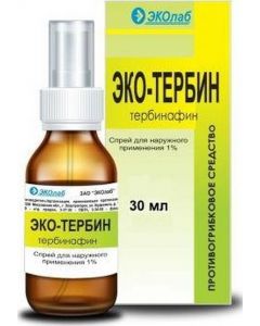 Buy Eco-Terbin Spray 1%, No. 1, 30 ml | Online Pharmacy | https://buy-pharm.com