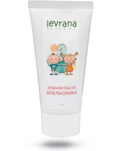 Buy Levrana Gel toothpaste for children, Orange 50ml  | Online Pharmacy | https://buy-pharm.com