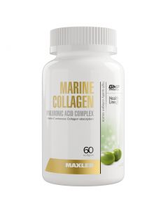 Buy Maxler Marine Collagen + Hyaluronic Acid Complex - marine collagen / hyaluronic acid / vitamin C, 60 soft capsules | Online Pharmacy | https://buy-pharm.com