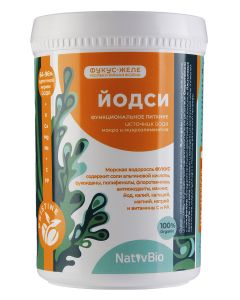 Buy NativBio. Nativ Yodsi. Fucus seaweed product. (Organic Vitamins Sea Iodine) 500 gr. | Online Pharmacy | https://buy-pharm.com