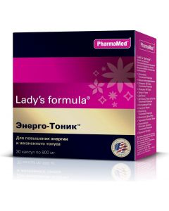 Buy Vitamin complex Lady-C Formula 'Energo-Tonic', 30 pcs x 800 mg | Online Pharmacy | https://buy-pharm.com