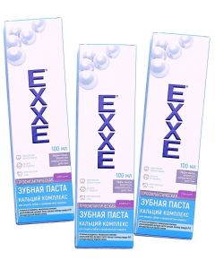 Buy Toothpaste for caries EXXE 'Calcium complex', 100 ml, 3 pcs. | Online Pharmacy | https://buy-pharm.com