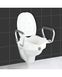 Buy Special toilet seat 'Secura', with height extension and handrails | Online Pharmacy | https://buy-pharm.com