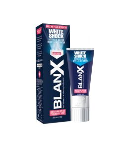 Buy Toothpaste Blanx White Shock Protect whitening complex with LED activator, 50 ml | Online Pharmacy | https://buy-pharm.com