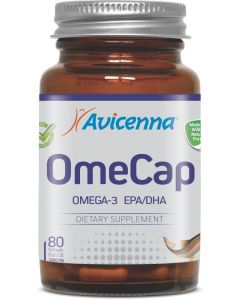 Buy Avicenna OmeCap - Omega-3 fish oil with vitamin E - 80 capsules of 1300 mg each  | Online Pharmacy | https://buy-pharm.com