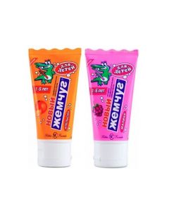 Buy Toothpaste New pearl, children's, from 1 to 6 years old, Orange + Raspberry 50 ml. (2 pack.) | Online Pharmacy | https://buy-pharm.com