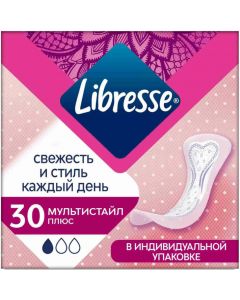 Buy Libresse Multistyle Plus daily pads, 30 pcs | Online Pharmacy | https://buy-pharm.com