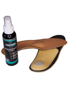 Buy Orthopedic insoles flat feet 3 degrees Trives. Size 35. Vister deodorant for insoles and footwear care as a gift. | Online Pharmacy | https://buy-pharm.com