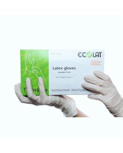 Buy EcoLat medical gloves, 100 pcs, XL | Online Pharmacy | https://buy-pharm.com