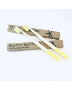 Buy Bamboo Toothbrush 2 pcs, medium hard. | Online Pharmacy | https://buy-pharm.com