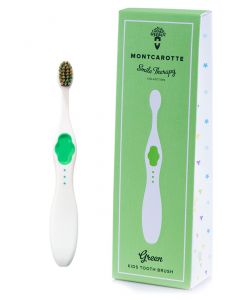 Buy MontCarotte Children's Toothbrush Green soft | Online Pharmacy | https://buy-pharm.com