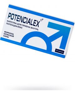 Buy Capsules for men POTENCIALEX, increasing potency, 10 pcs. | Online Pharmacy | https://buy-pharm.com