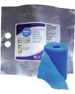 Buy Polymer bandage Intrarich IR-SC0054, semi-rigid (soft) Cast Soft, blue, 12.5 cm x 3.6 m | Online Pharmacy | https://buy-pharm.com