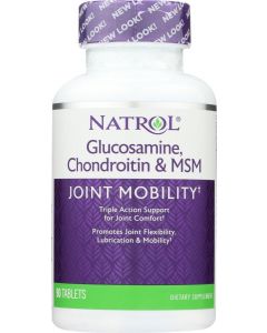 Buy Natrol, Glucosamine Chondroitin & Natrol MSM, 90 Tablets | Online Pharmacy | https://buy-pharm.com