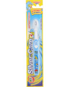 Buy Silver Care Baby Toothbrush, soft, 6 months to 3 years, blue | Online Pharmacy | https://buy-pharm.com