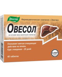 Buy Oatsol for the liver tab. p / o 0.25g No. 40 (dietary supplement) | Online Pharmacy | https://buy-pharm.com