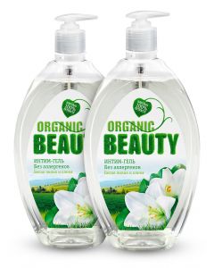 Buy Organic Beauty Intimate gel White lily and olive, 500 ml - 2 pieces | Online Pharmacy | https://buy-pharm.com