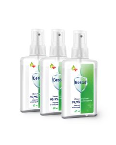 Buy Bestol antiseptic spray 60 ml (3 pcs) | Online Pharmacy | https://buy-pharm.com
