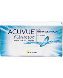 Buy Contact lenses ACUVUE® Acuvue Oasys with Hydraclear Plus 24 lenses 24 lenses Radius of Curvature 8.4 Biweekly, 0.75 / 14 / 8.4, 24 pcs. | Online Pharmacy | https://buy-pharm.com