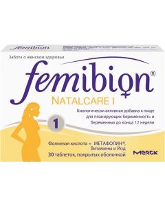 Buy Femibion  'Natalker I', 30 tablets | Online Pharmacy | https://buy-pharm.com