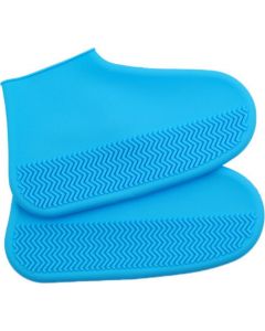 Buy Reusable silicone shoe covers blue size M (34-38) | Online Pharmacy | https://buy-pharm.com