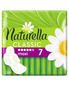 Buy Feminine hygiene Naturella Classic 'Camomile Night Single' pads, with wings, 7 pcs | Online Pharmacy | https://buy-pharm.com