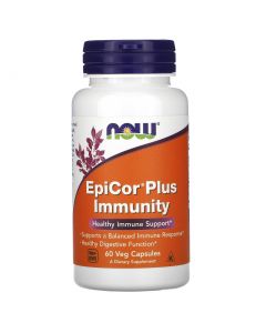 Buy Now Foods, dietary supplement Support of healthy immunity, EpiCor Plus Immunity , 60 Vegetable Capsules | Online Pharmacy | https://buy-pharm.com
