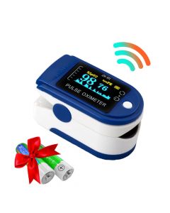 Buy Medical pulse oximeter (oximeter) finger heart rate monitor for measuring oxygen in the blood, batteries included | Online Pharmacy | https://buy-pharm.com