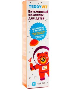 Buy Vitamins for children Teddyvit orange-flavored gel 125 ml | Online Pharmacy | https://buy-pharm.com