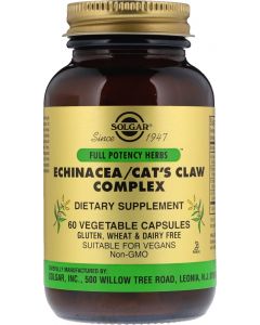 Buy Solgar, Echinacea 'Complex echinacea and cat's claw (uncaria pubescent) ', 100 capsules | Online Pharmacy | https://buy-pharm.com