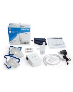 Buy Inhaler nebulizer OMRON C21 compressor with nozzles and masks for adults and children | Online Pharmacy | https://buy-pharm.com