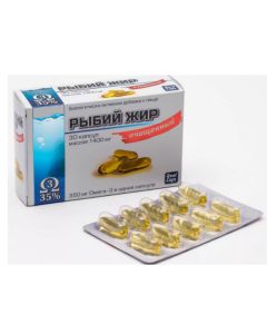 Buy Purified fish oil, 1400mg, 30 capsules, All Here | Online Pharmacy | https://buy-pharm.com