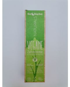 Buy One Drop Only Effektiv Naturals Toothpaste with Bio-mint + Aloe Vera, 98% of natural raw materials 75ml | Online Pharmacy | https://buy-pharm.com