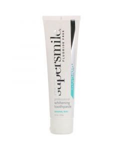 Buy Supersmile, professional whitening toothpaste, fluoride free, Original mint, 119 g | Online Pharmacy | https://buy-pharm.com