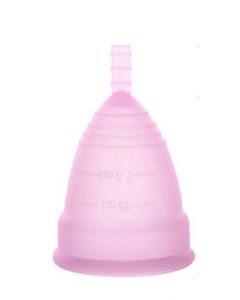Buy Silicone menstrual cup with storage bag, size L | Online Pharmacy | https://buy-pharm.com