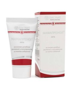 Buy Gel for breast skin care 'Mamaprenol', 50 ml, LLC Biolit (Tomsk) | Online Pharmacy | https://buy-pharm.com