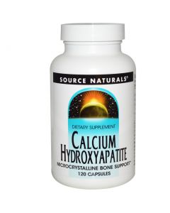 Buy Source Naturals, Vitamin-mineral complex for bone support Calcium hydroxyapatite, 120 capsules | Online Pharmacy | https://buy-pharm.com