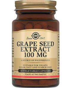 Buy Solgar, Grape Seed Extract 100 mg 'Grape Seed Extract', 30 capsules | Online Pharmacy | https://buy-pharm.com