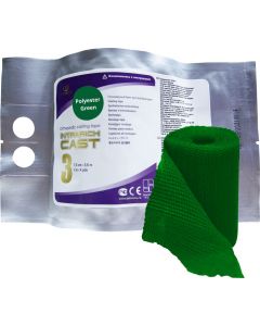 Buy Polymer bandage Intrarich IR-0032, firm fixation Cast, green, 7.5 cm х 3.6 m | Online Pharmacy | https://buy-pharm.com
