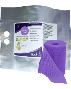 Buy Polymer bandage Intrarich IR-SC0049, semi-rigid (soft) fixation Cast Soft, purple, 10 cm х 3.6 m | Online Pharmacy | https://buy-pharm.com