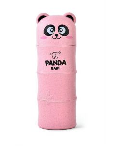 Buy Protective cover for Cartoon Panda toothbrush and paste baby pink | Online Pharmacy | https://buy-pharm.com