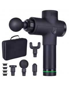Buy HypeShop Minipro M01 Percussion massager with a set of attachments, black | Online Pharmacy | https://buy-pharm.com