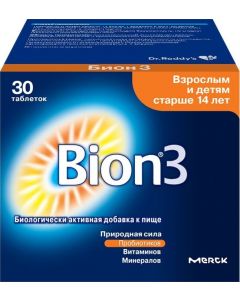 Buy Bion 3, 30 tablets | Online Pharmacy | https://buy-pharm.com