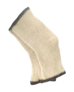 Buy Grandmother's knee pads warming goat down 902.1 beige, dark brown_48x17 | Online Pharmacy | https://buy-pharm.com