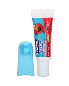 Buy Orajel, Kids Toothbrush & Toothpaste Set, Fluoride Free, 3-24 Months, Fruit Delight , 0.7 oz (19.8 g)  | Online Pharmacy | https://buy-pharm.com